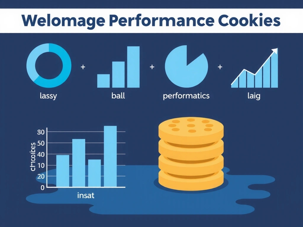 Graphique illustrant la performance avec des barres et des cookies