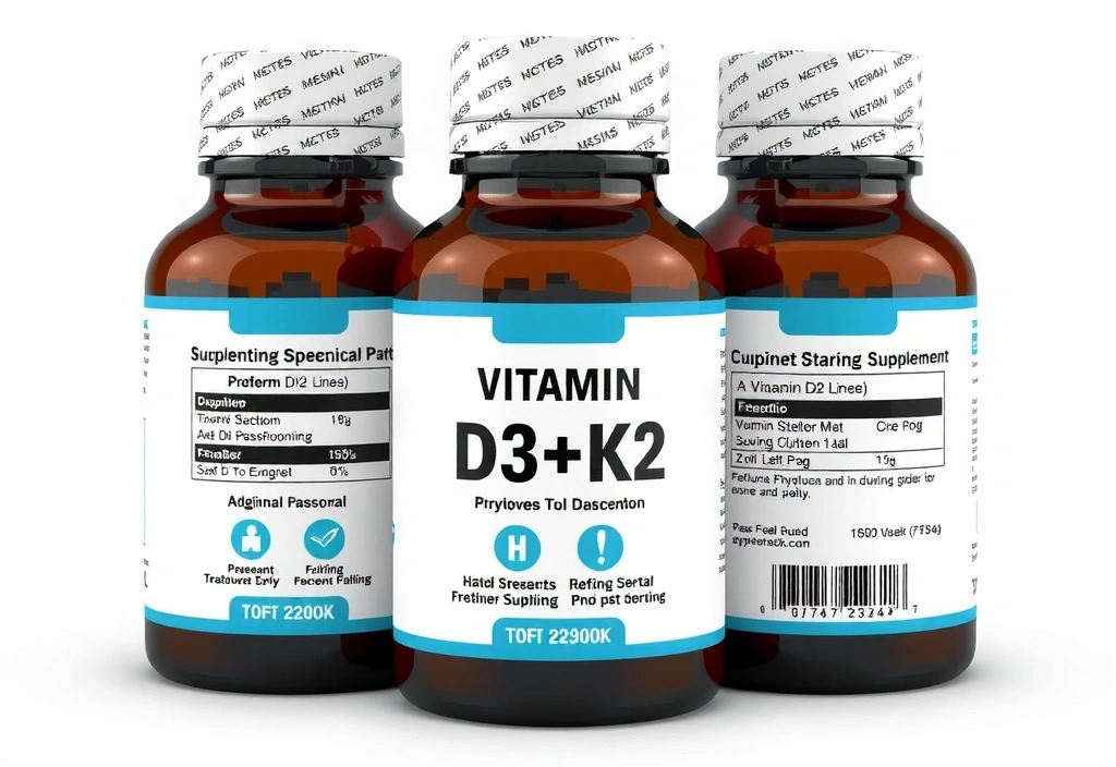 Vitamine D3 + K2 Eiffelvitcz
