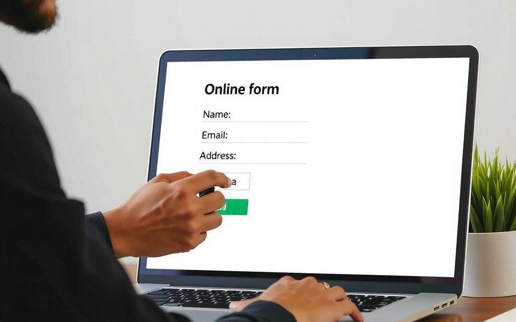 Représentation d'un formulaire de collecte de données utilisateur