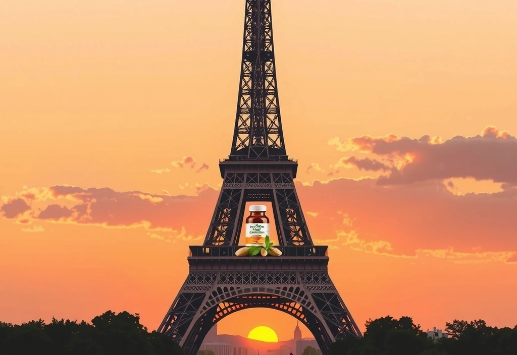 Représentation artistique de la Tour Eiffel symbolisant la force et l'innovation d'Eiffelvitcz