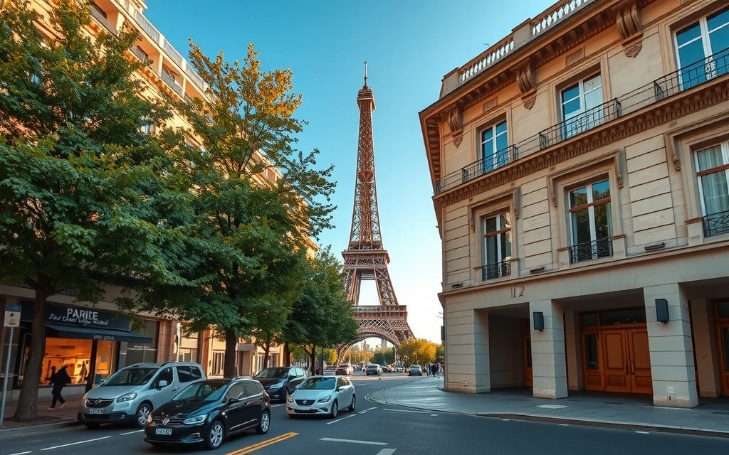 Vue extérieure de l'adresse Eiffelvitcz sur les Champs-Élysées à Paris